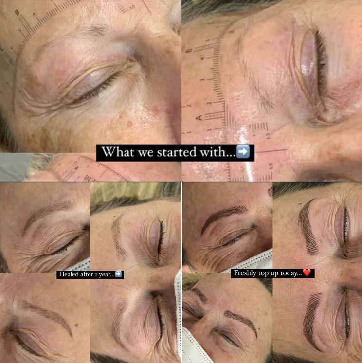 microblading before and after pictures microblading by la dunstable near me watford hemel hempstead milton keynes