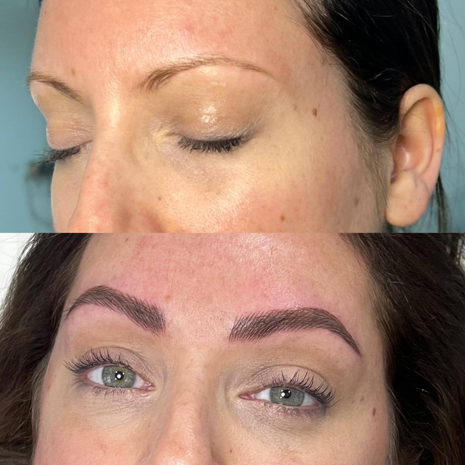 microblading before and after pictures microblading by la dunstable near me watford hemel hempstead milton keynes